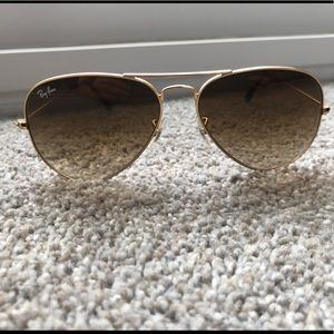 Ray-Ban aviator sunglasses
